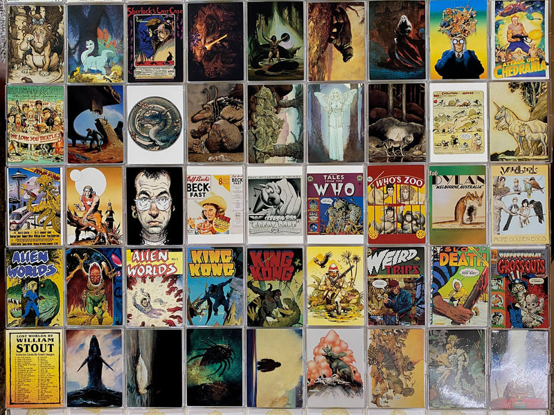 Lost Worlds William Stout Base Card Set 90 Cards Comic Images 1993   - TvMovieCards.com