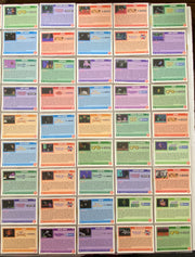 1992 Zap Pax Packs Trading Card Set of 110 Cards Cardz NES Video Game   - TvMovieCards.com