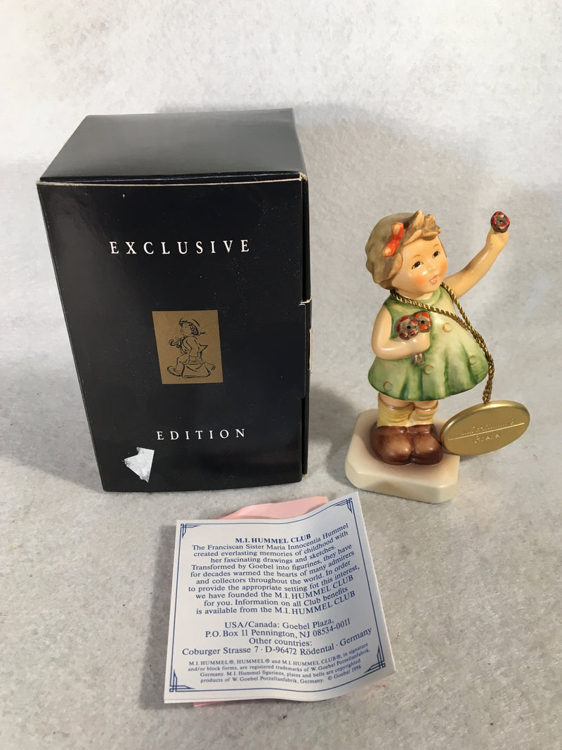 Goebel Hummel Figurine # 793 "Forever Yours" TMK7 3 7/8"   - TvMovieCards.com