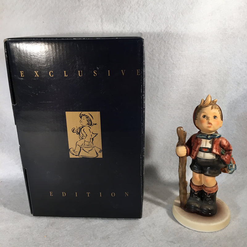 Goebel Hummel Figurine #760 "Country Suitor" TMK7 5 1/2"   - TvMovieCards.com