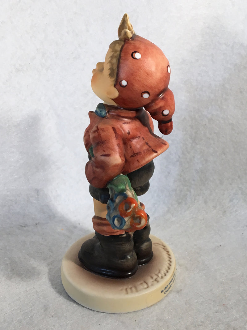 Goebel Hummel Figurine #760 "Country Suitor" TMK7 5 1/2"   - TvMovieCards.com