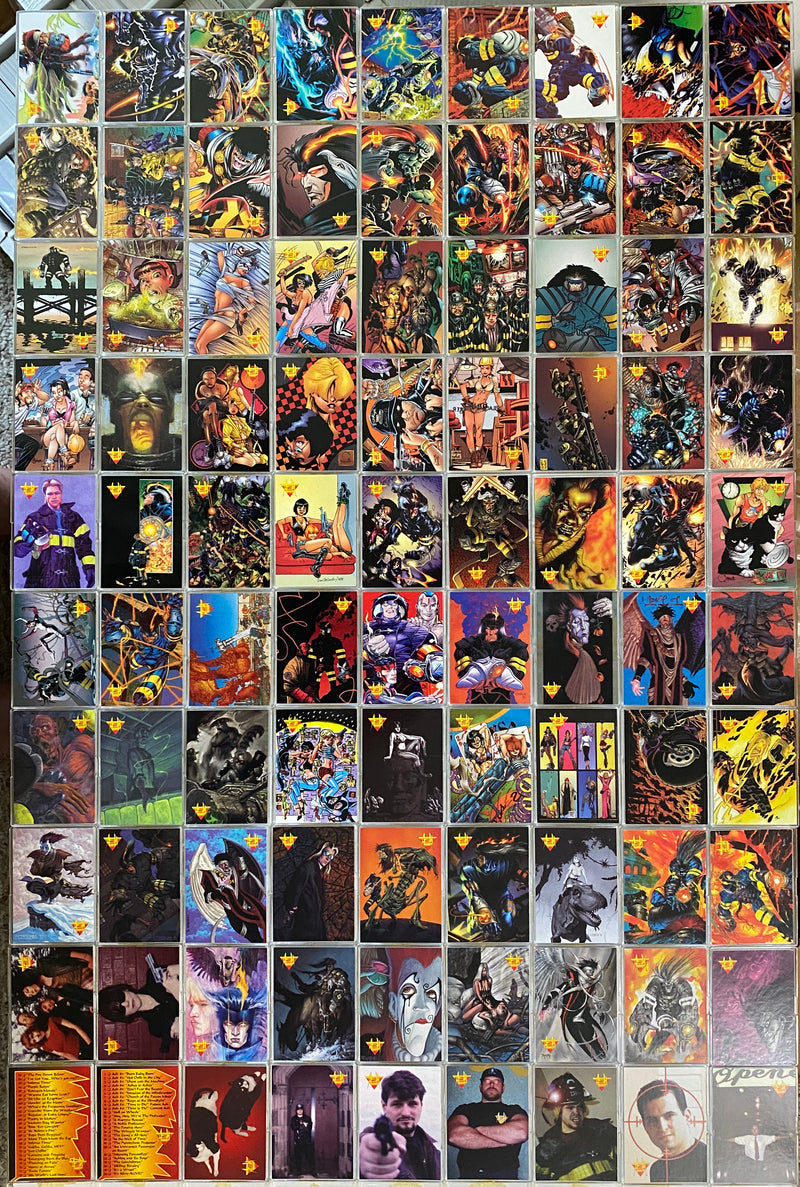Ash Base Card Set 90 Cards Dynamic Forces 1997   - TvMovieCards.com
