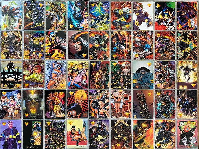 Ash Base Card Set 90 Cards Dynamic Forces 1997   - TvMovieCards.com