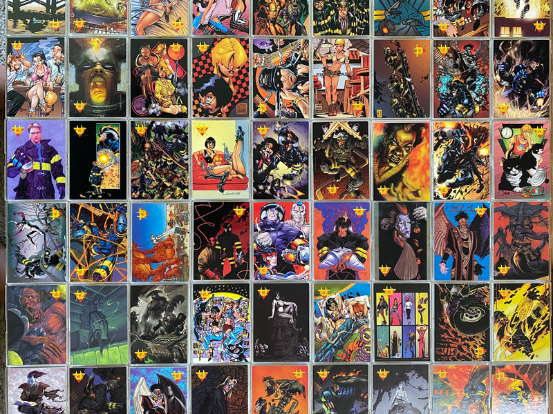 Ash Base Card Set 90 Cards Dynamic Forces 1997   - TvMovieCards.com