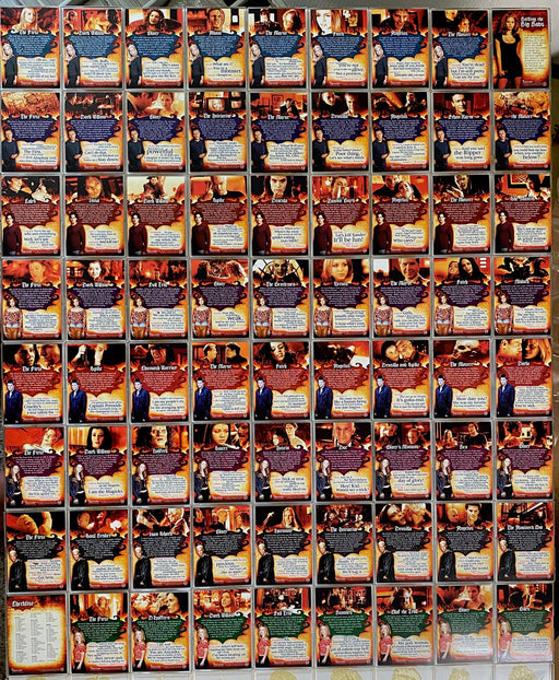 Buffy The Vampire Slayer Big Bads Base Card Set 72 Cards   - TvMovieCards.com