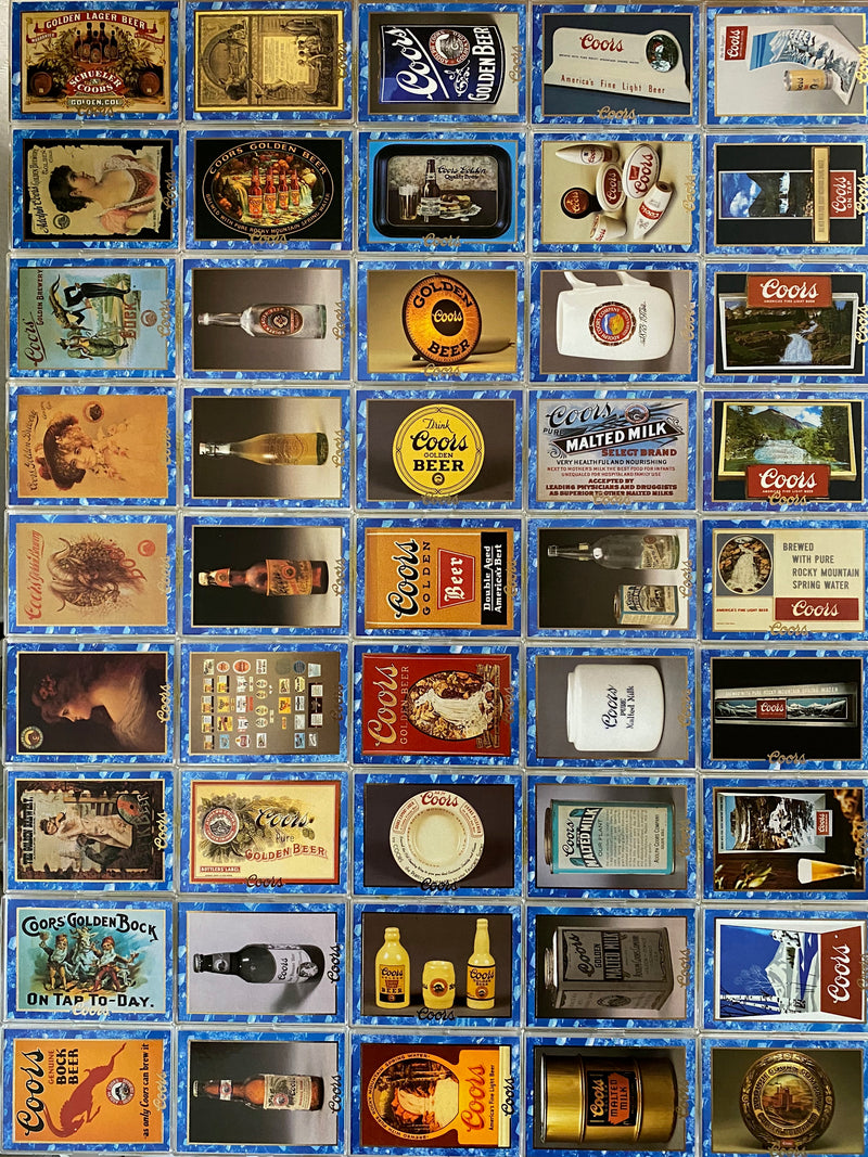 Coors Beer Base Card Set 100 Cards Coors Brewing Co. 1995   - TvMovieCards.com