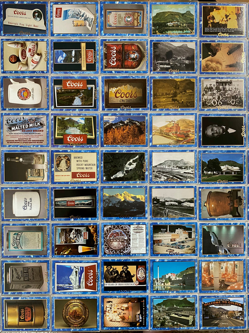 Coors Beer Base Card Set 100 Cards Coors Brewing Co. 1995   - TvMovieCards.com