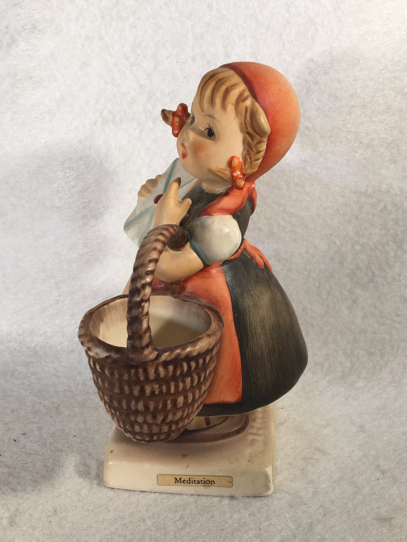 Goebel Hummel Figurine #13/0 "Meditation" TMK5 5 1/2"   - TvMovieCards.com