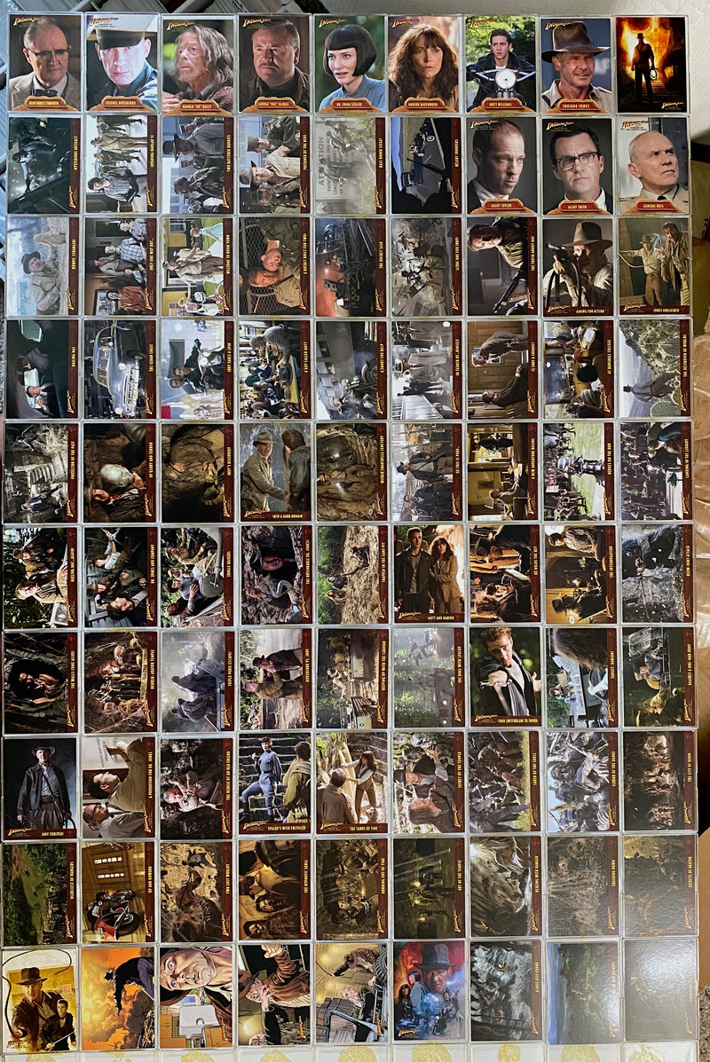 Indiana Jones Kingdom of the Crystal Skull Base Card Set 90 Cards Topps 2008   - TvMovieCards.com