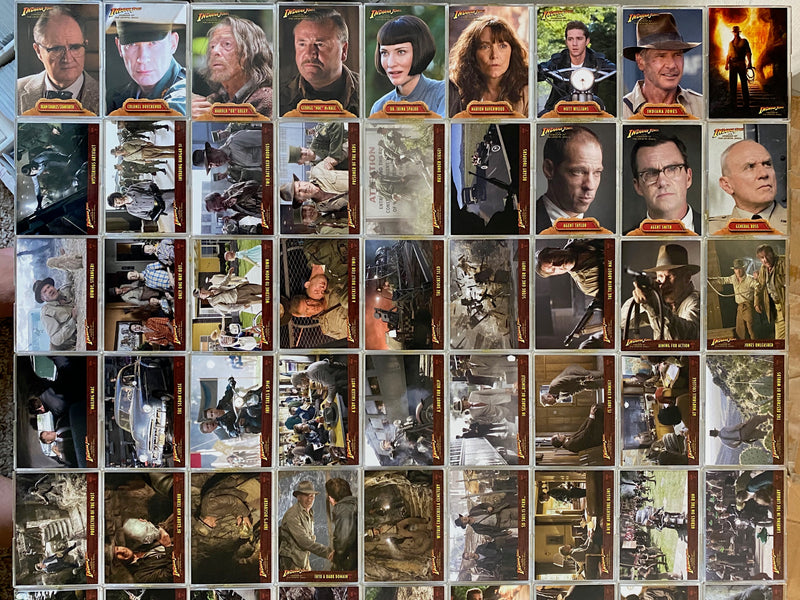Indiana Jones Kingdom of the Crystal Skull Base Card Set 90 Cards Topps 2008   - TvMovieCards.com