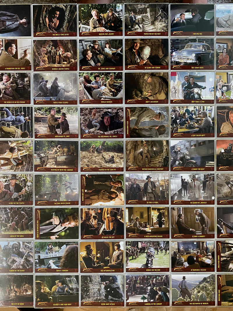 Indiana Jones Kingdom of the Crystal Skull Base Card Set 90 Cards Topps 2008   - TvMovieCards.com