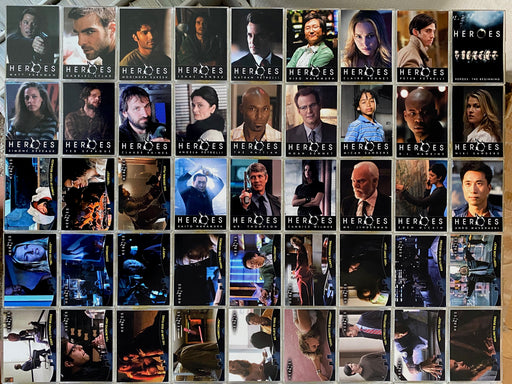 Heroes 1 The Beginning Base Card Set 90 Cards Topps 2008   - TvMovieCards.com