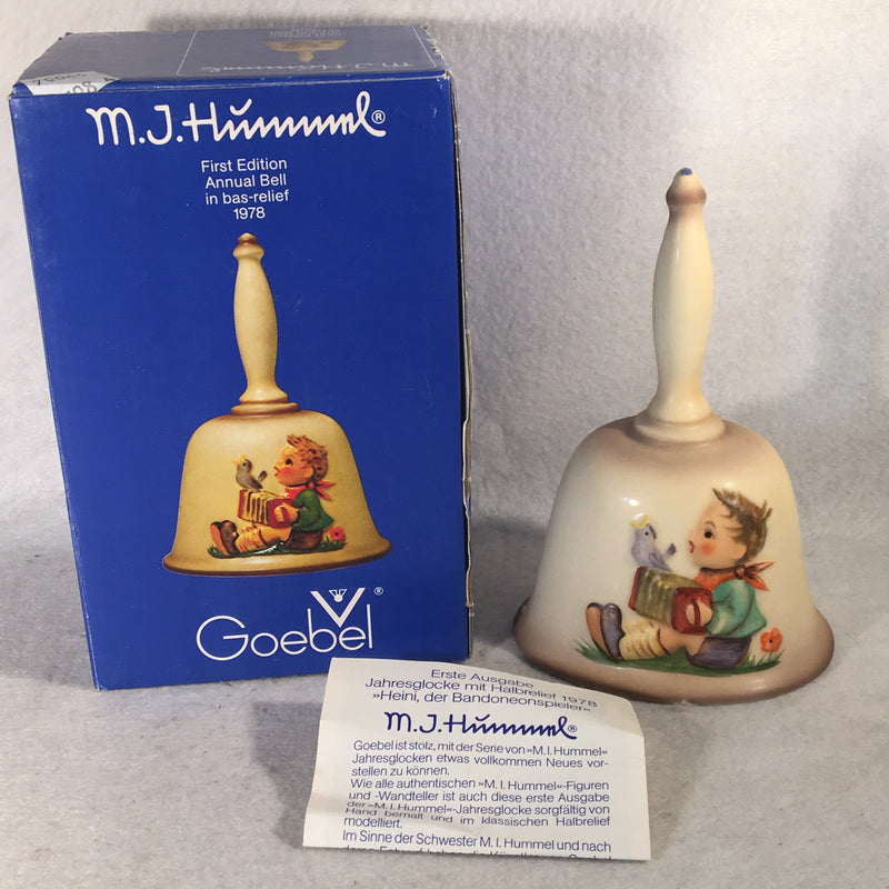 Goebel Hummel Bell 1978 First Edition Annual Bell   - TvMovieCards.com