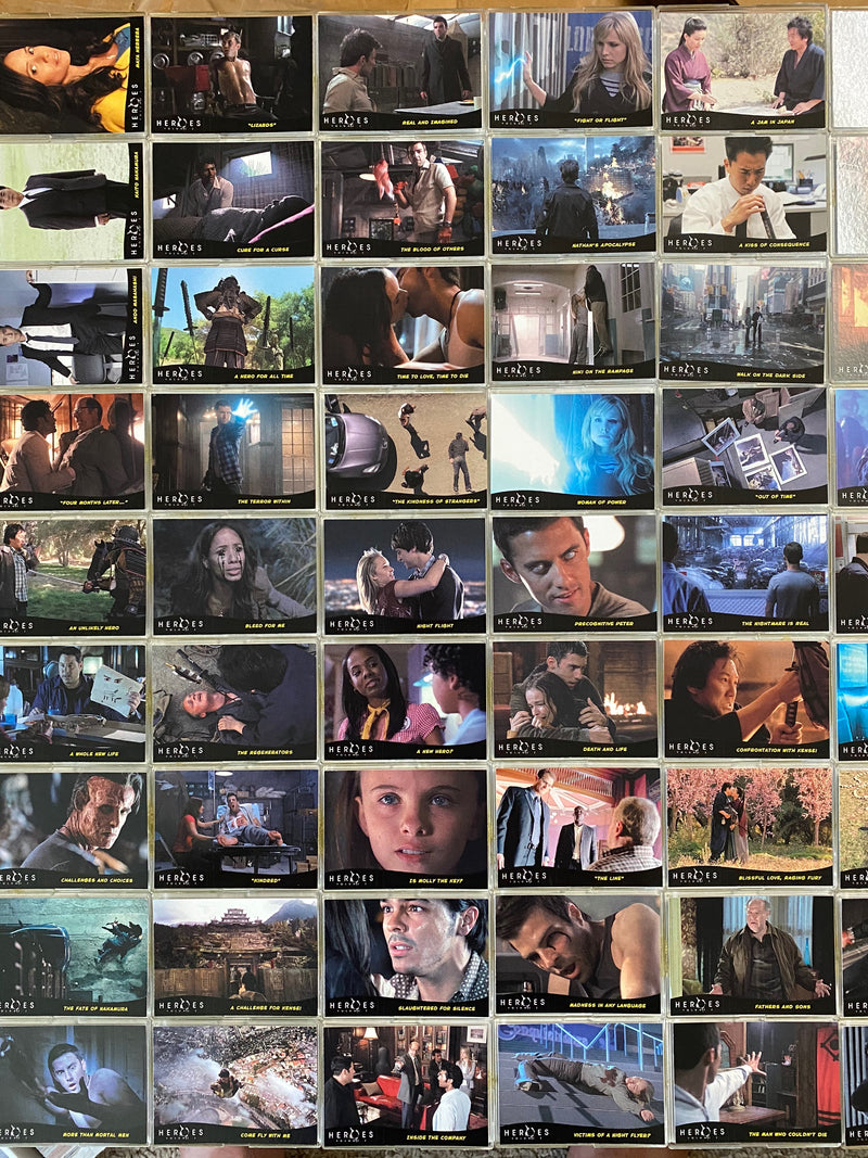 Heroes Volume 2 Base Card Set 90 Cards Topps 2008   - TvMovieCards.com