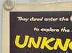 1957 The Unknown Terror Original Half Sheet Movie Poster 22x28 John Howard   - TvMovieCards.com
