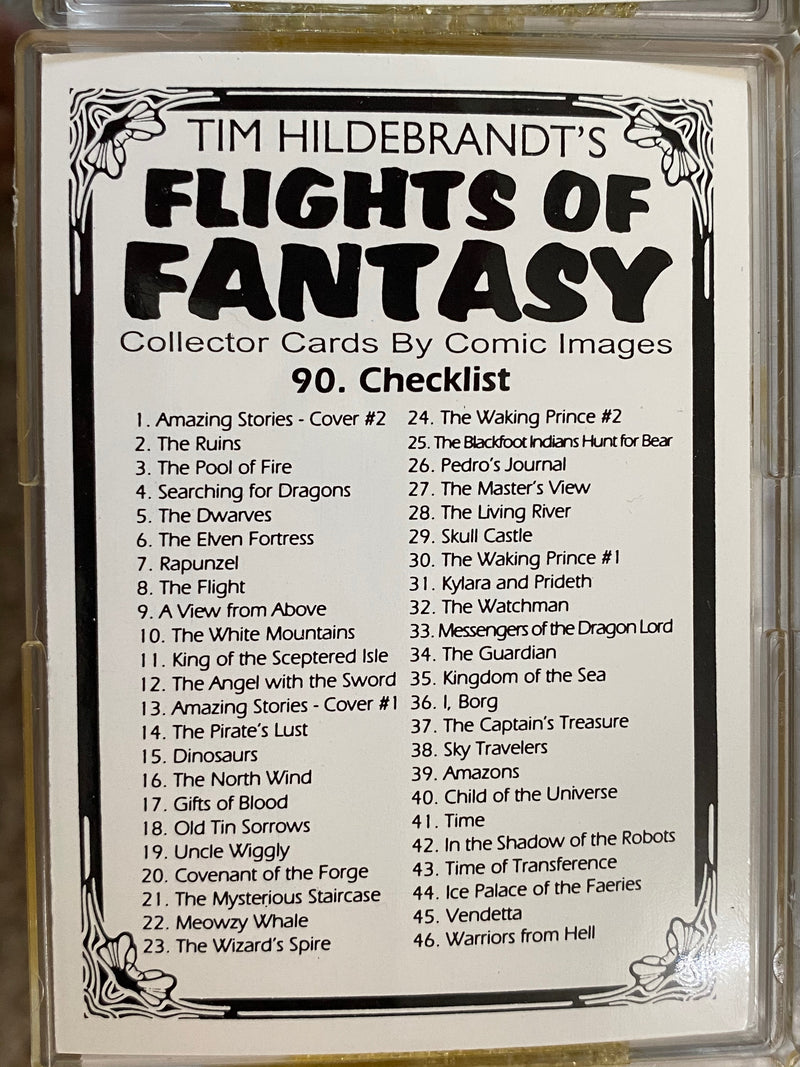 Hildebrandt, Tim Flights of Fantasy Base Card Set 90 Cards Comic Images 1994   - TvMovieCards.com