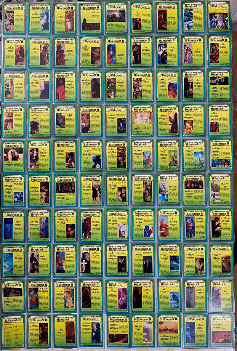 Hildebrandt, Greg II 30 Years of Magic Base Card Set 90 Cards Comic Images 1993   - TvMovieCards.com
