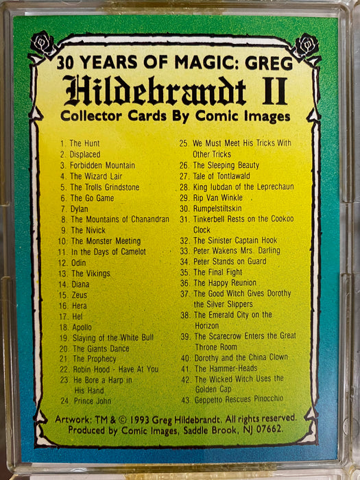 Hildebrandt, Greg II 30 Years of Magic Base Card Set 90 Cards Comic Images 1993   - TvMovieCards.com