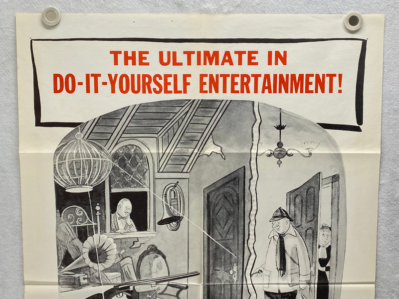 1957 How to Murder A Rich Uncle 1SH Movie Poster 27 x 41 Charles Addams Art   - TvMovieCards.com
