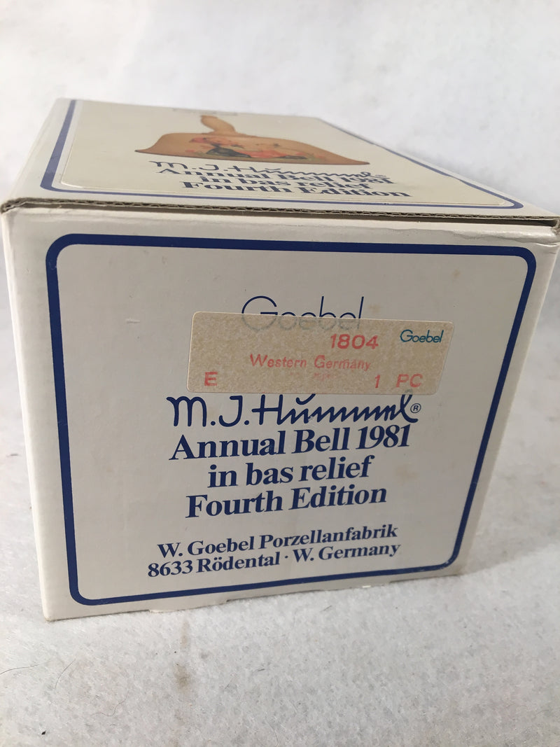 Goebel Hummel Bell 1981 Fourth Annual Bell   - TvMovieCards.com