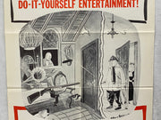 1957 How to Murder A Rich Uncle 1SH Movie Poster 27 x 41 Charles Addams Art   - TvMovieCards.com