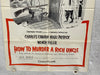 1957 How to Murder A Rich Uncle 1SH Movie Poster 27 x 41 Charles Addams Art   - TvMovieCards.com