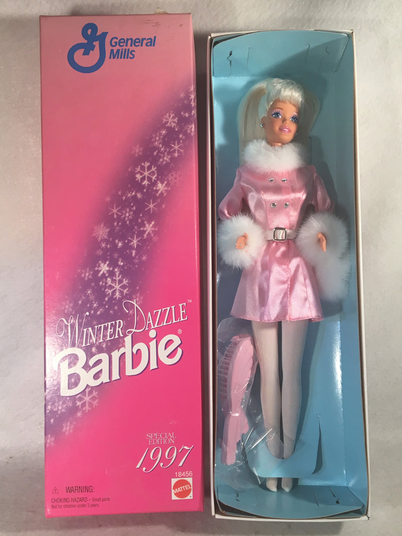 Mattel Winter Dazzle Barbie Doll 1997