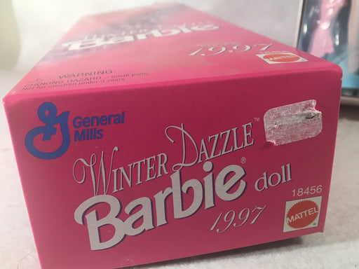 Mattel Winter Dazzle Barbie Doll 1997 - General Mills 18456 NIB   - TvMovieCards.com