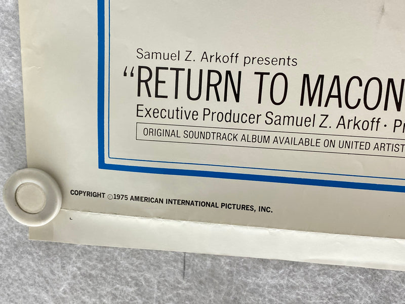 1975 Return to Macon County Original 1SH Movie Poster 27 x 41 Nick Nolte, Don Jo   - TvMovieCards.com