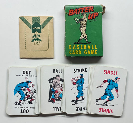 1949 Batter Up Baseball Diamond Playing Card Game 36 Cards Ed-U-Cards   - TvMovieCards.com