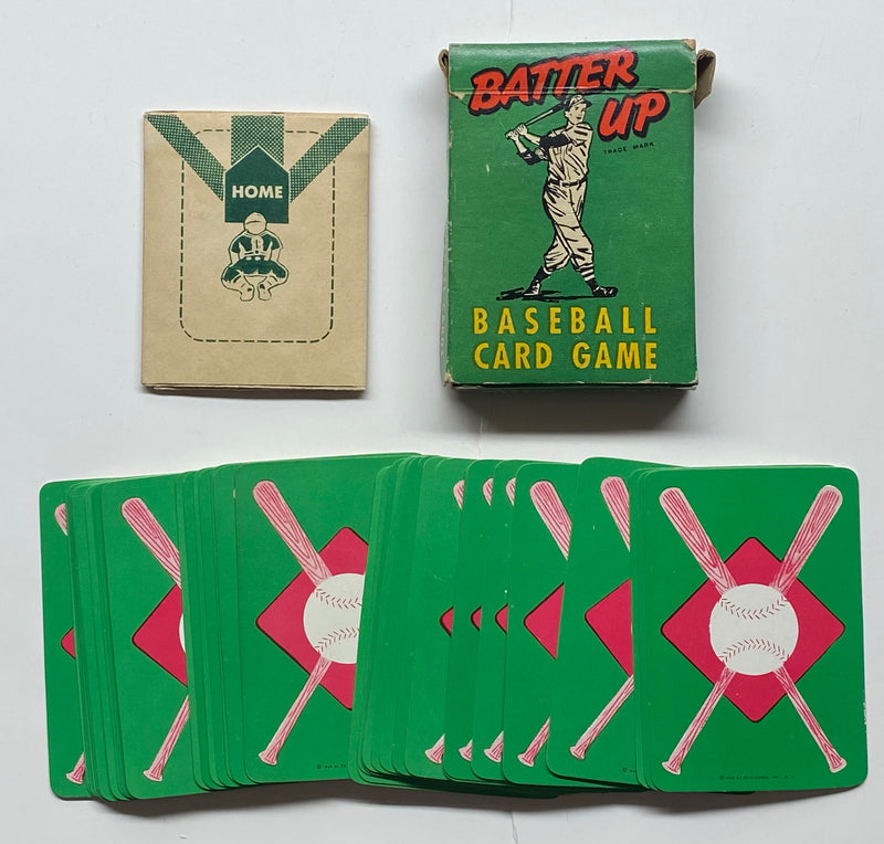 1949 Batter Up Baseball Diamond Playing Card Game 36 Cards Ed-U-Cards   - TvMovieCards.com