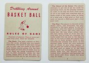 1950 Dribbling Around Basketball Card Game 54 Cards Hoosier Basketball Co   - TvMovieCards.com