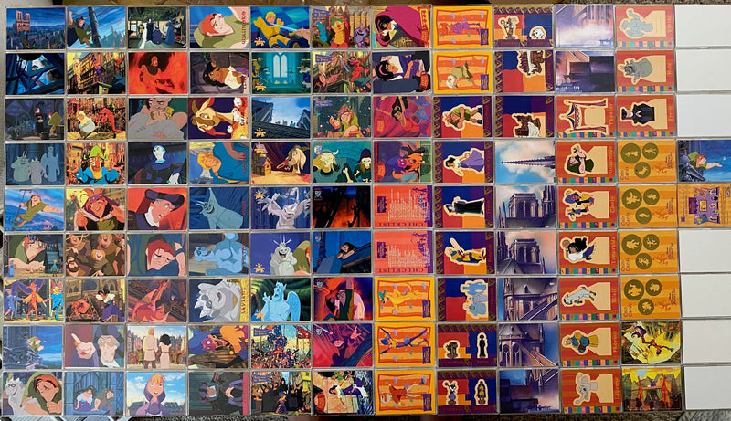 Hunchback of Notre Dame Disney Movie Base Card Set 101 Cards Fleer/Skybox 1996   - TvMovieCards.com