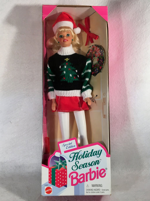 Mattel Barbie Doll - Holiday Season Barbie - 1996 - #15581 NIB   - TvMovieCards.com