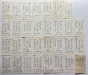 (62) Assorted 1964-1969 Strat-O-Matic Chicago Cubs Baseball Cards Ron Santos   - TvMovieCards.com