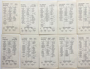 (62) Assorted 1964-1969 Strat-O-Matic Chicago Cubs Baseball Cards Ron Santos   - TvMovieCards.com