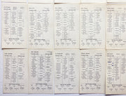 (62) Assorted 1964-1969 Strat-O-Matic Chicago Cubs Baseball Cards Ron Santos   - TvMovieCards.com
