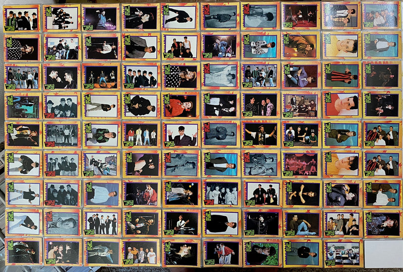 New Kids on the Block Music Base Card Set by Topps 88 cards 1989   - TvMovieCards.com