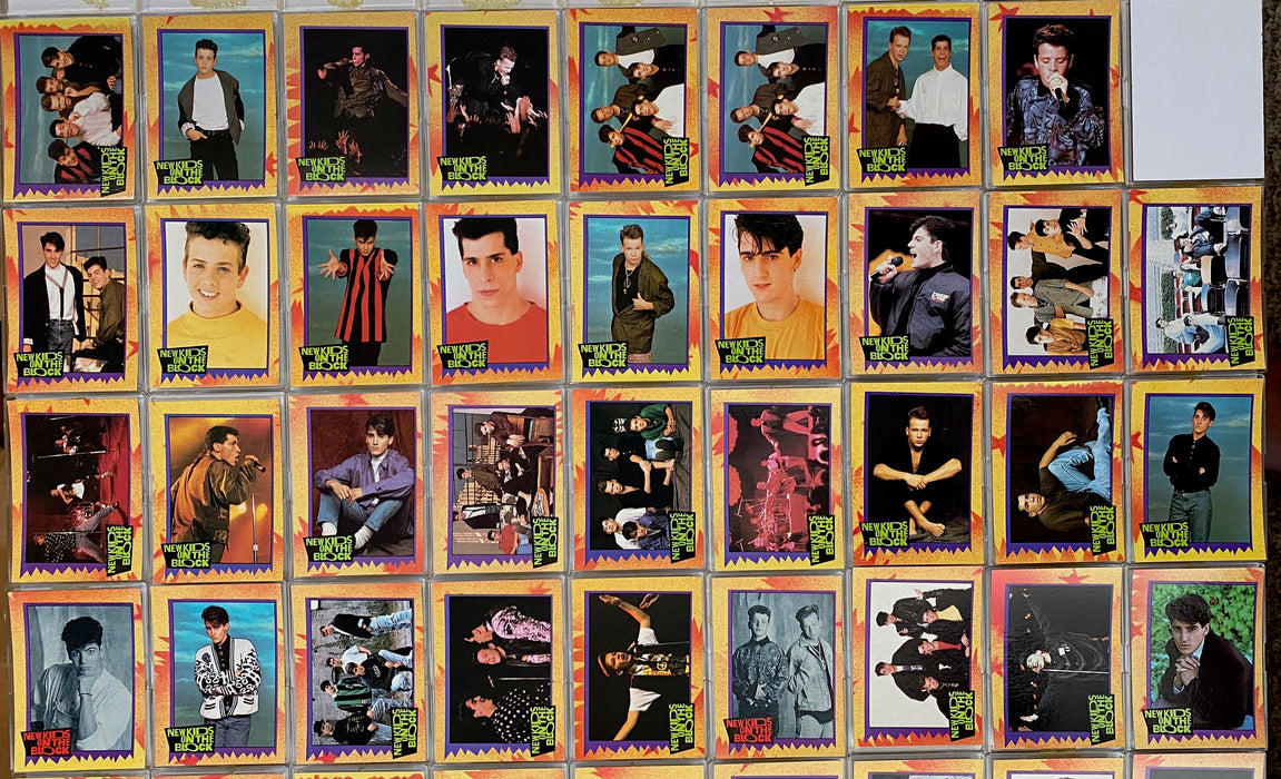 New Kids on the Block Music Base Card Set by Topps 88 cards 1989   - TvMovieCards.com