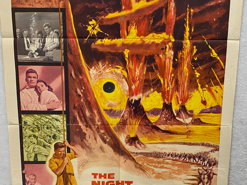 1957 The Night The World Exploded Original 1SH Movie Poster 27x41 Kathryn Grant   - TvMovieCards.com
