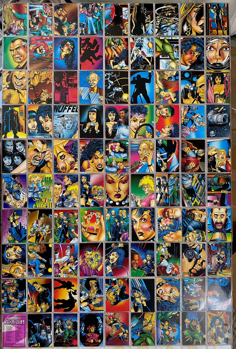 Sachs & Violens Base Card Set 90 Cards Comic Images 1992   - TvMovieCards.com