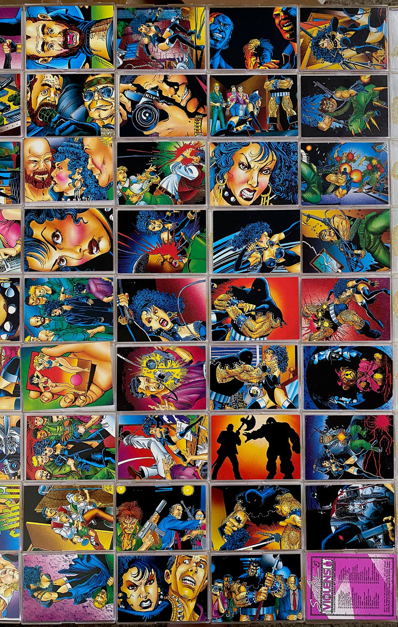 Sachs & Violens Base Card Set 90 Cards Comic Images 1992   - TvMovieCards.com