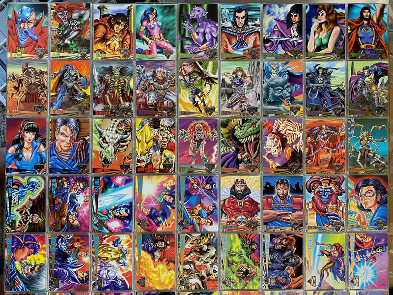 Skeleton Warriors Base Card Set 100 Cards Fleer Ultra 1995   - TvMovieCards.com