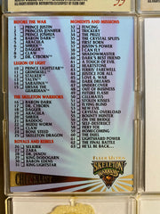 Skeleton Warriors Base Card Set 100 Cards Fleer Ultra 1995   - TvMovieCards.com