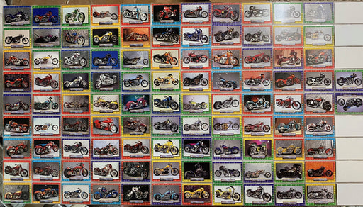 Thunder Custom Motorcycles Factory Card Set 100 Cards Thunder Productions 1993   - TvMovieCards.com