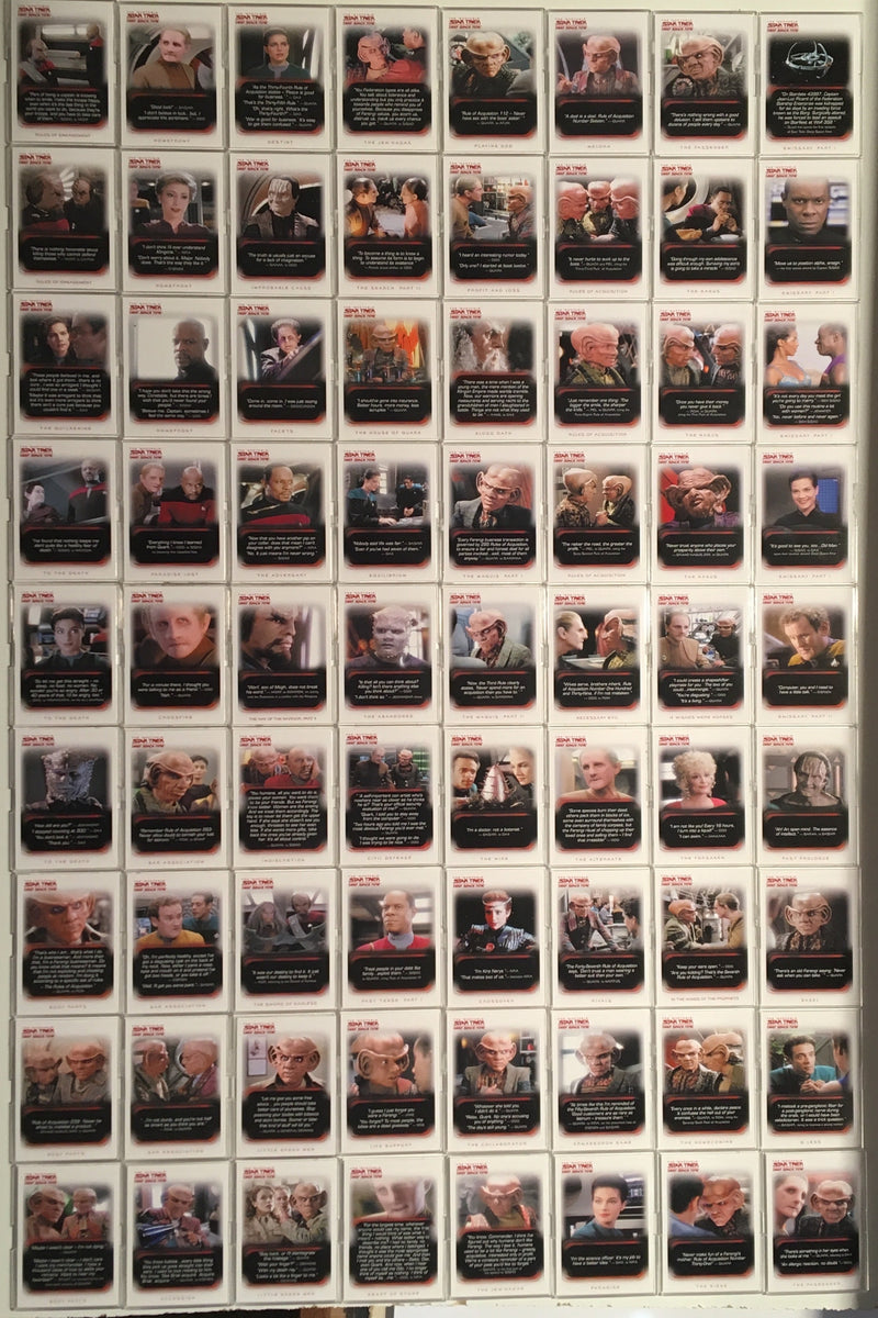 The Quotable Star Trek Deep Space Nine DS9 Base Card Set 108 Rittenhouse 2007 - TvMovieCards.com
