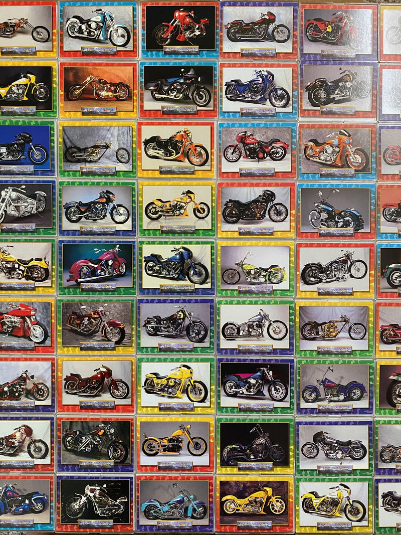 Thunder Custom Motorcycles Factory Card Set 100 Cards Thunder Productions 1993   - TvMovieCards.com