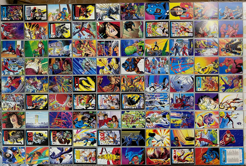 Unity Time is Not Absolute Base Card Set 90 Cards Comic Images 1992   - TvMovieCards.com