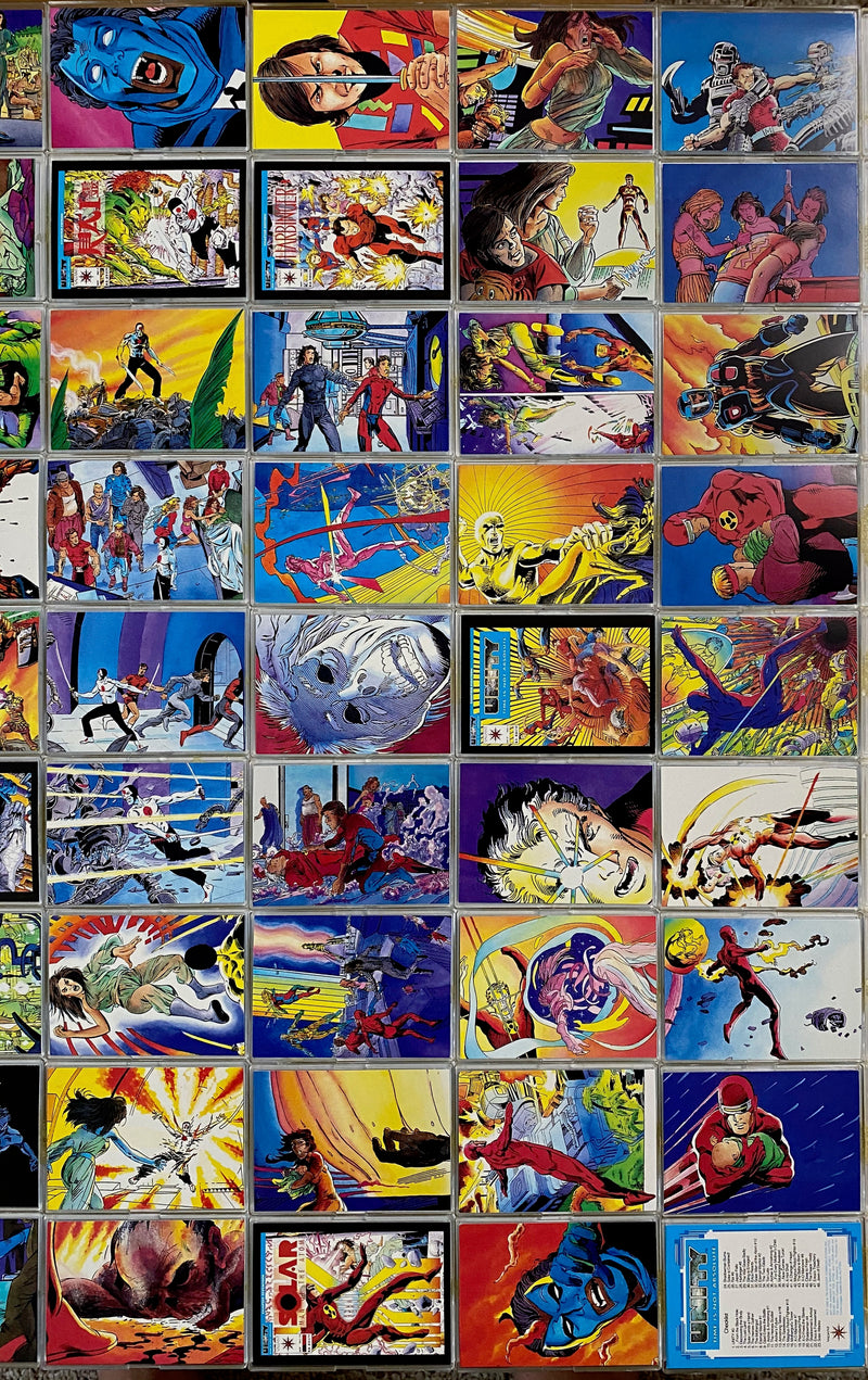 Unity Time is Not Absolute Base Card Set 90 Cards Comic Images 1992   - TvMovieCards.com