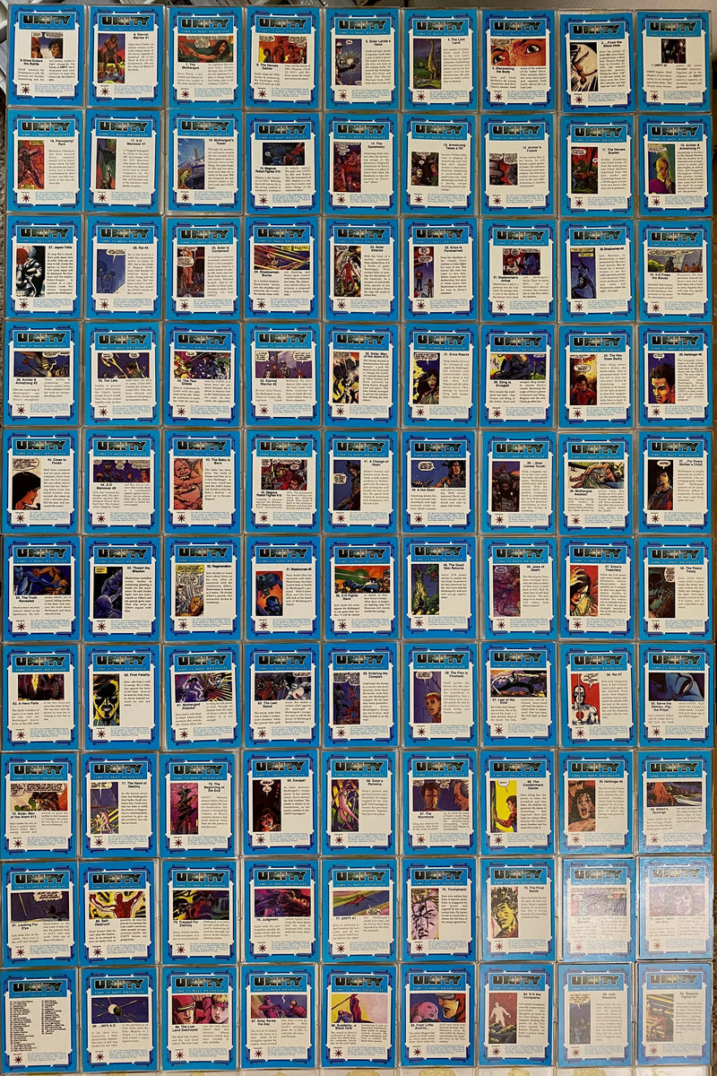 Unity Time is Not Absolute Base Card Set 90 Cards Comic Images 1992   - TvMovieCards.com